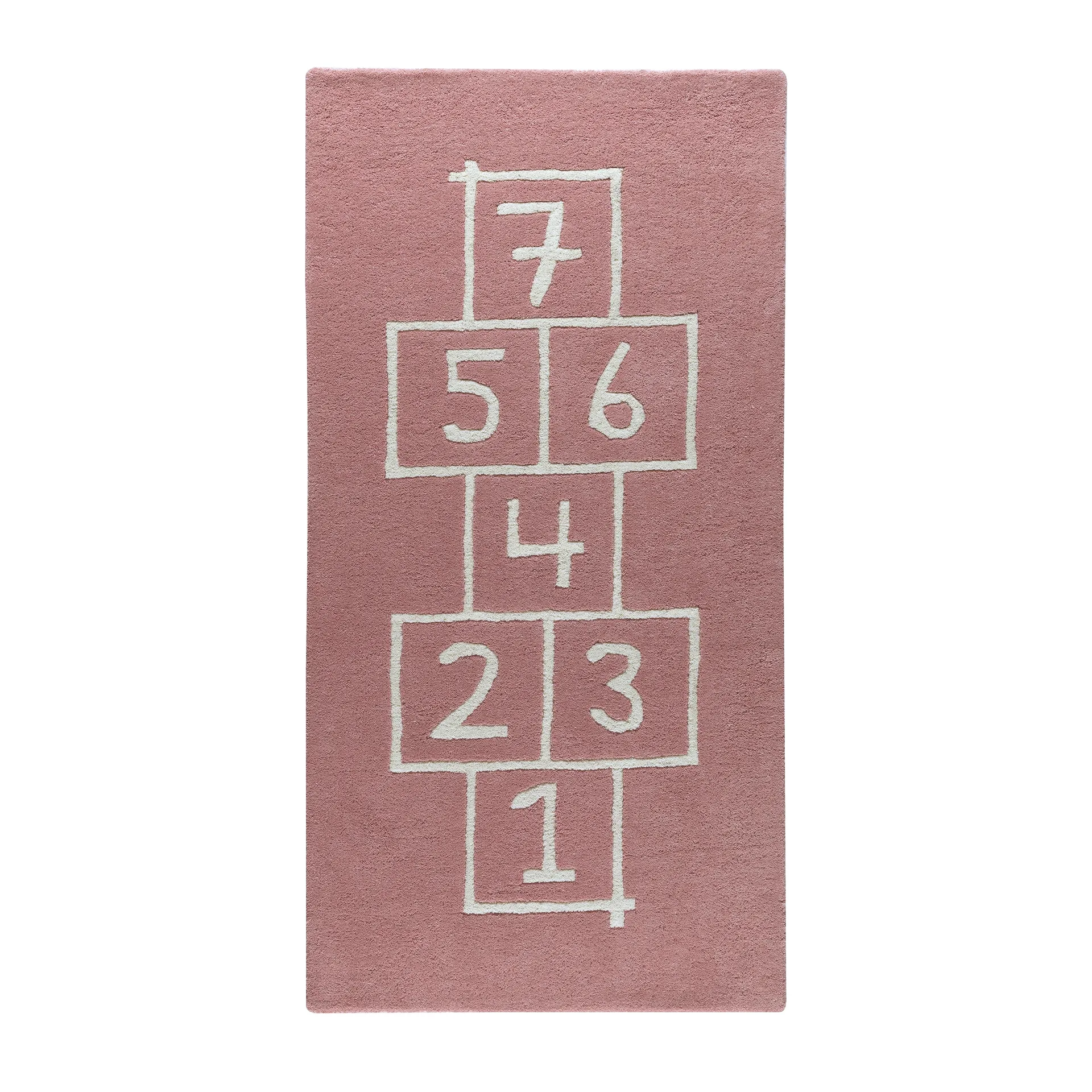 Hopscotch Kinderteppich, Rosa Kateha