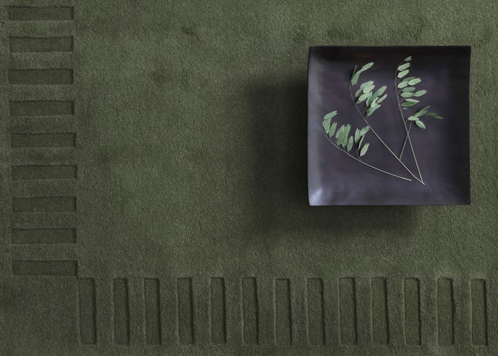 Lea Original Wollteppich - Green-18, 200x300 cm - Kateha