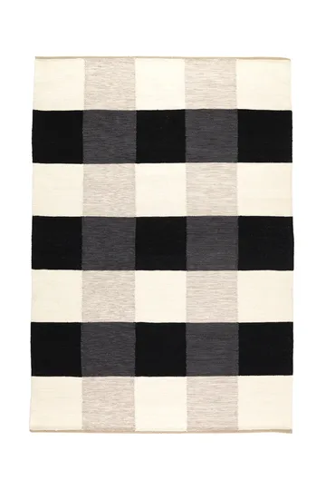 Night and Day Teppich, 170 x 240cm - Schwarz & weiß - Kateha