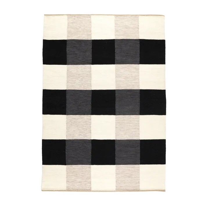 Night and Day Teppich, 170 x 240cm - White/black, 200x300 cm - Kateha