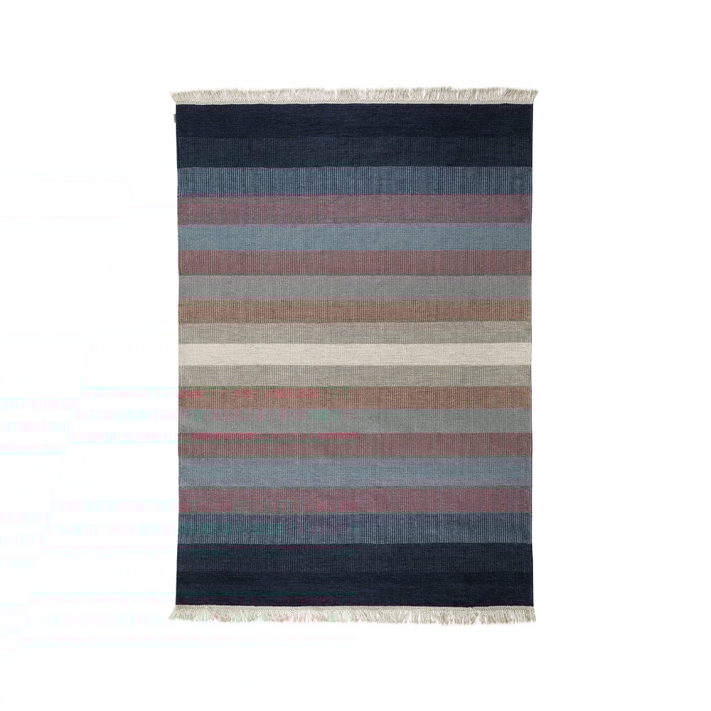 Kateha Tofta wave Teppich Blau, 200x300 cm