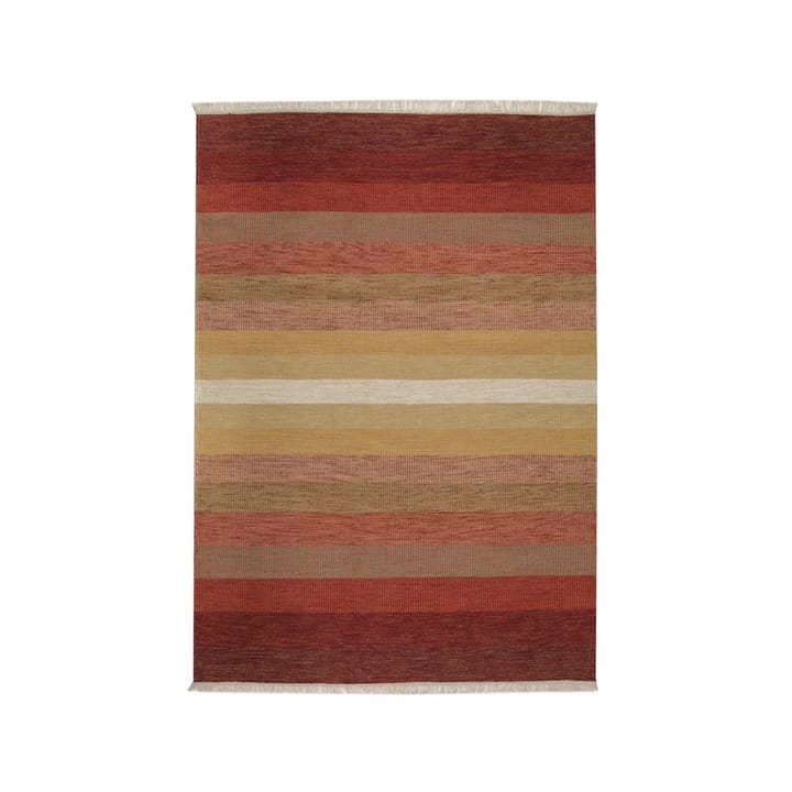 Tofta wave Teppich - Rot, 170x240 cm - Kateha