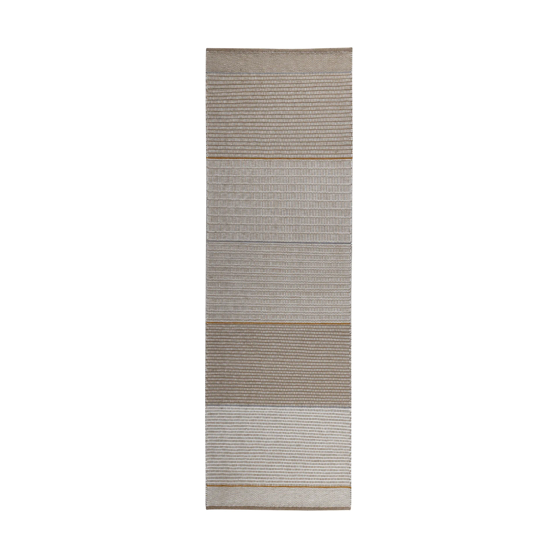 Tribulus Three Flurteppich, Beige, 80x250 cm Kateha