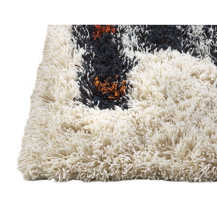 Zorbas Teppich, White/black, 170 x 240cm Kateha