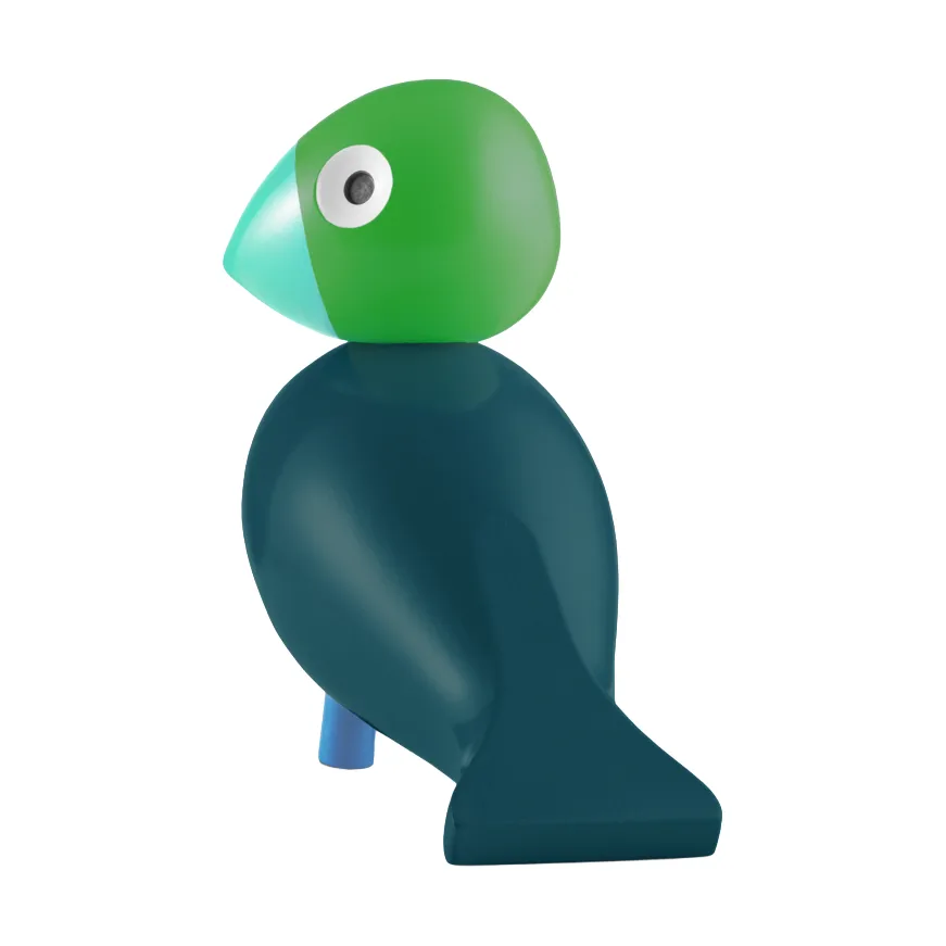 Kaj Bojesen Year Bird 2026 Birk, Dunkelgrün Kay Bojesen Denmark