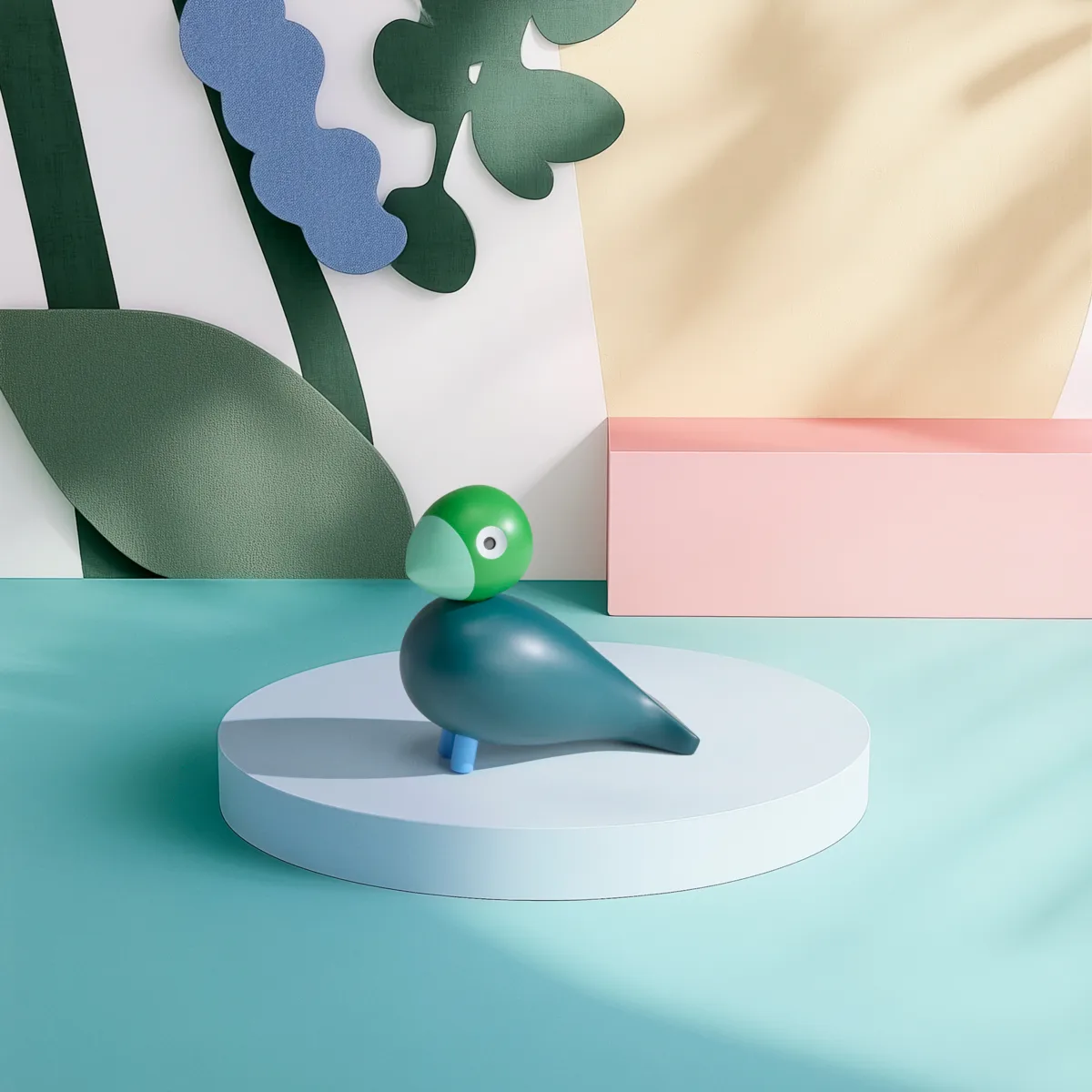 Kaj Bojesen Year Bird 2026 Birk, Dunkelgrün Kay Bojesen Denmark