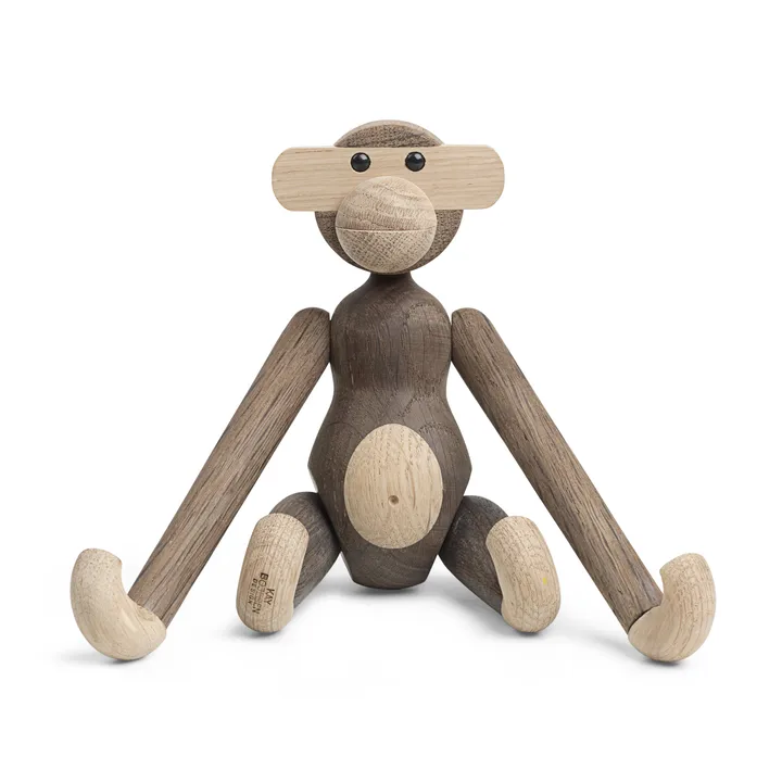 Kay Bojesen Affe klein 20cm - Eiche - Eiche geraucht, 20 cm - Kay Bojesen Denmark