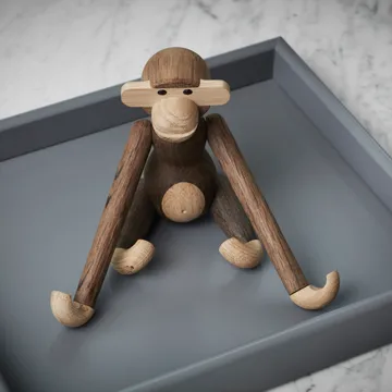 Kay Bojesen Affe klein 20cm - Eiche - Eiche geraucht, 20 cm - Kay Bojesen Denmark