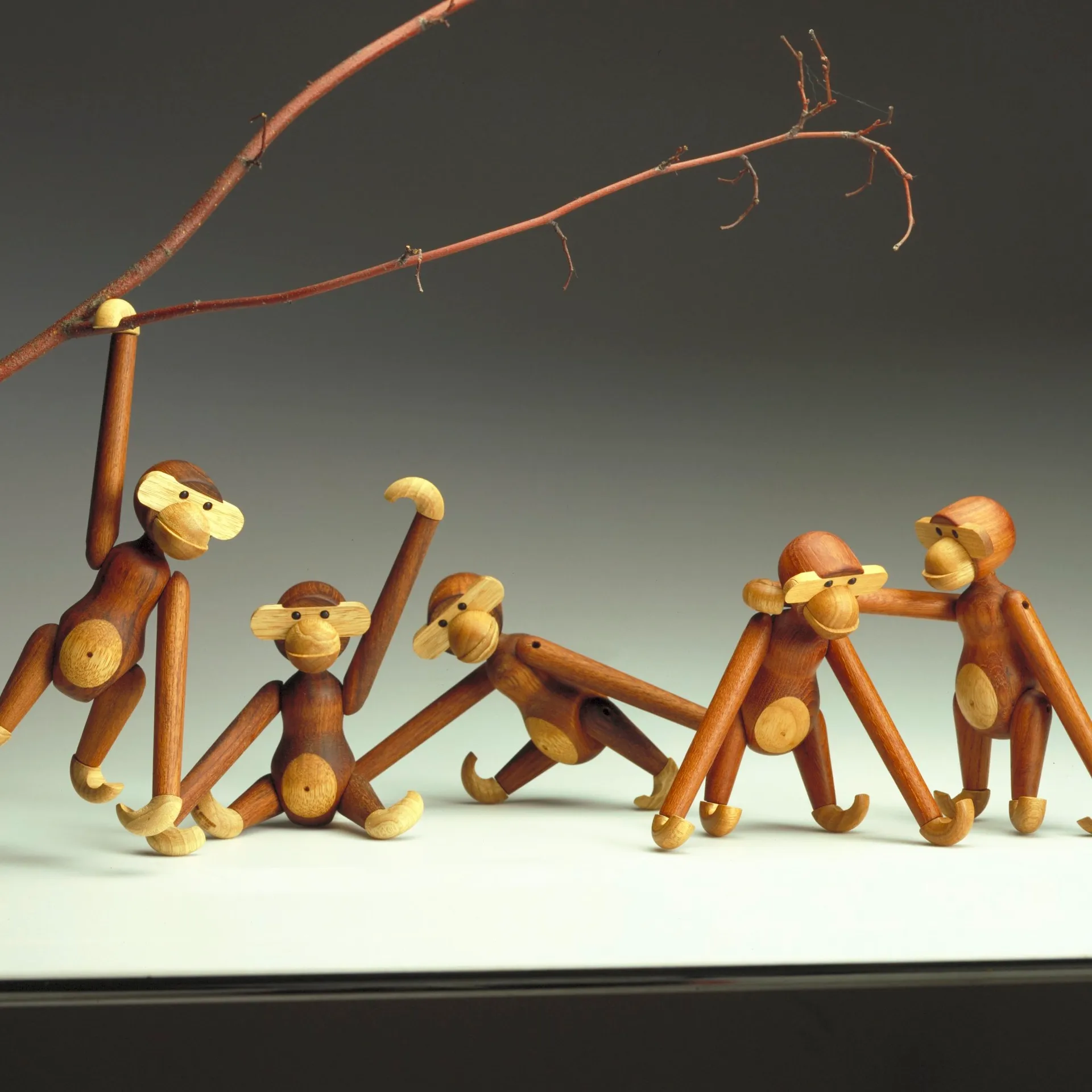 Kay Bojesen Affe klein 20cm, Teak/Limbaholz Kay Bojesen Denmark
