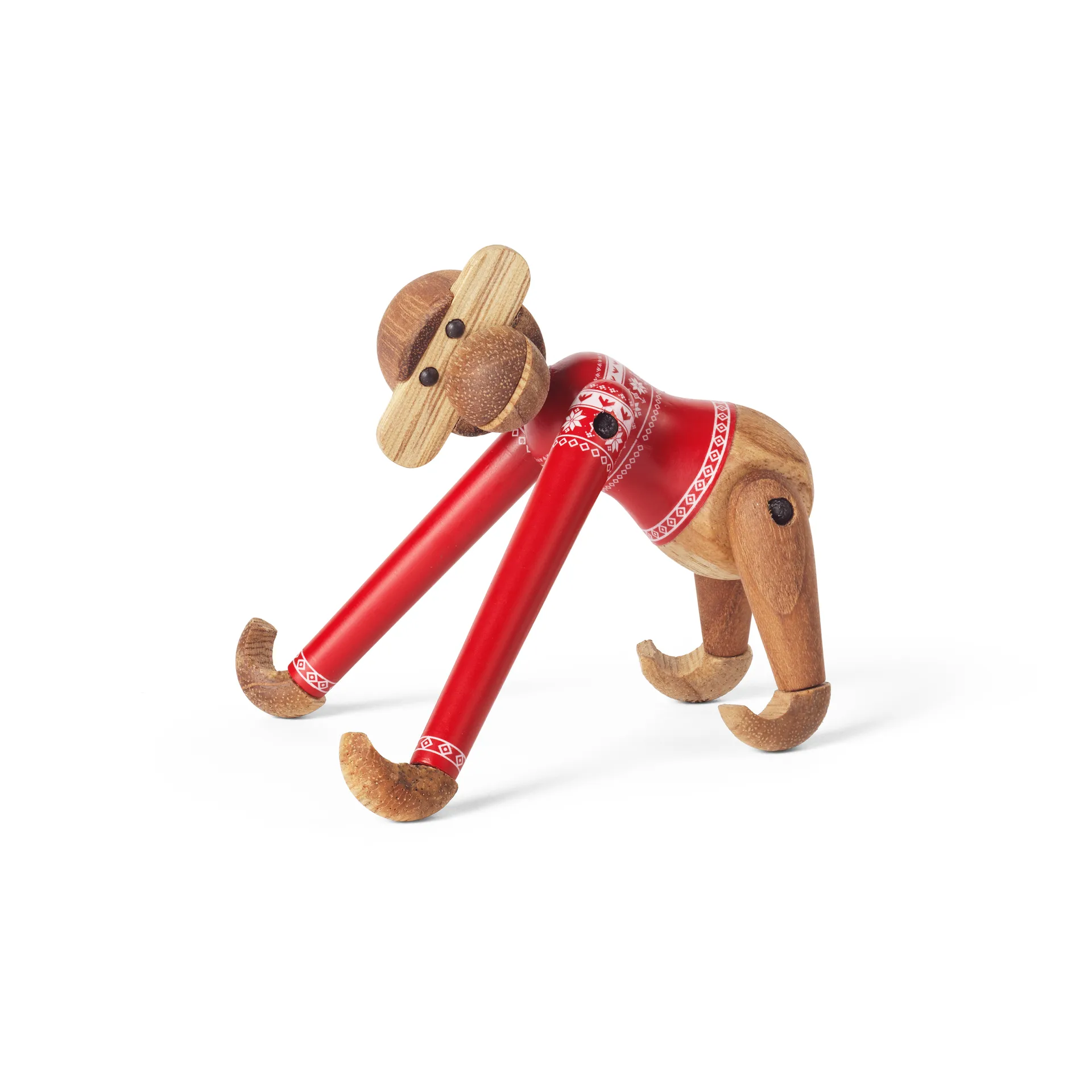 Kay Bojesen Affe Mini Christmas Jumper 2024, Teak-Limba Kay Bojesen Denmark