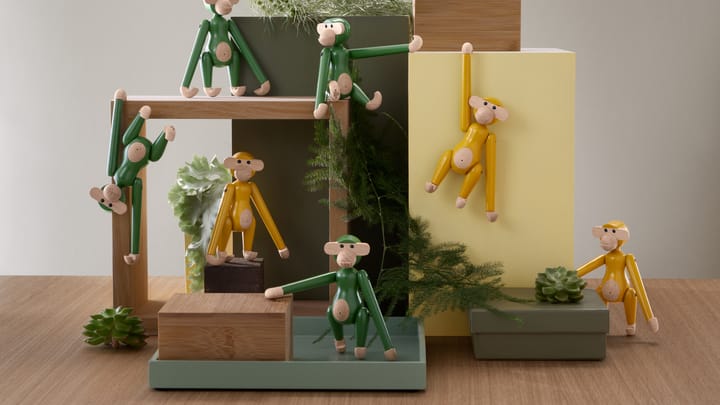 Kay Bojesen Affe Mini Vintage, Grün Kay Bojesen Denmark