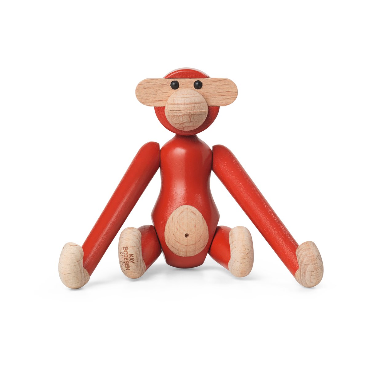 Kay Bojesen Denmark Kay Bojesen Affe Mini Vintage Rot