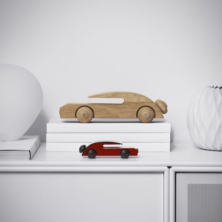 Kay Bojesen Auto, Lackiert Buche, 13cm Kay Bojesen Denmark