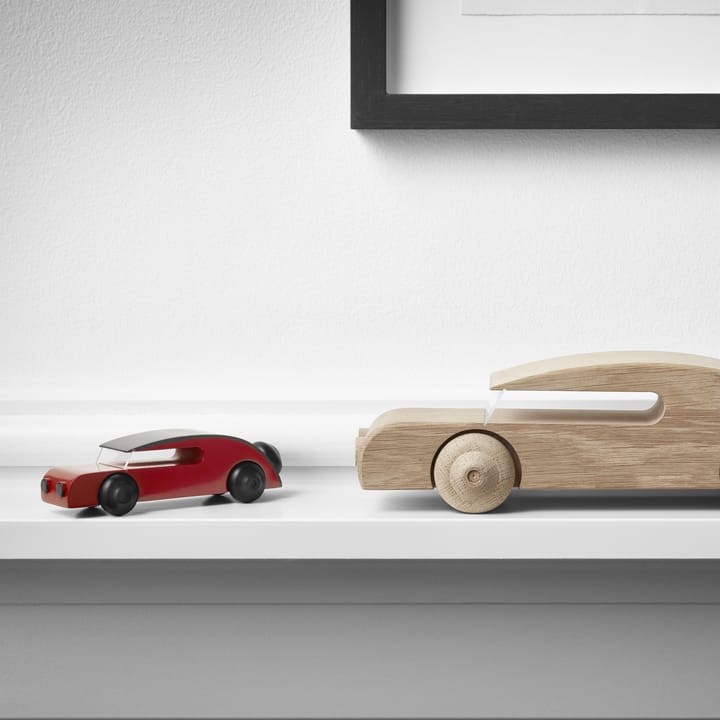 Kay Bojesen Auto, Lackiert Buche, 13cm Kay Bojesen Denmark