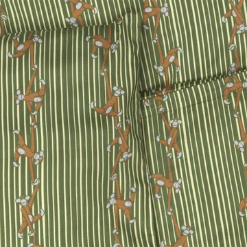 Kay Bojesen Bettwäsche Affe 70 x 100cm - Grün - Kay Bojesen Denmark