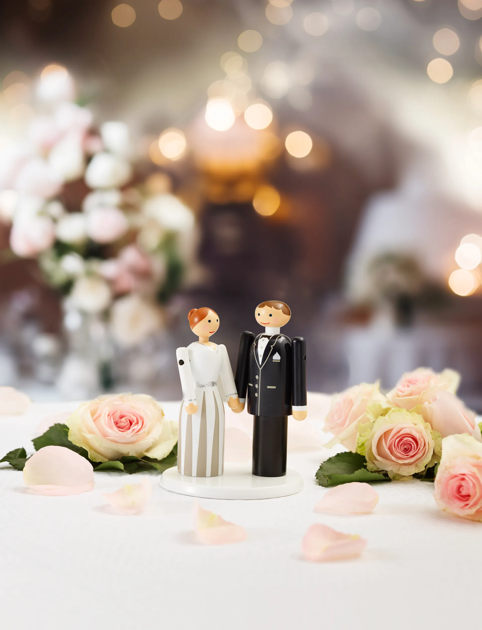 Kay Bojesen Braut, Blau-Schwarz-Weiß, 12 cm Kay Bojesen Denmark