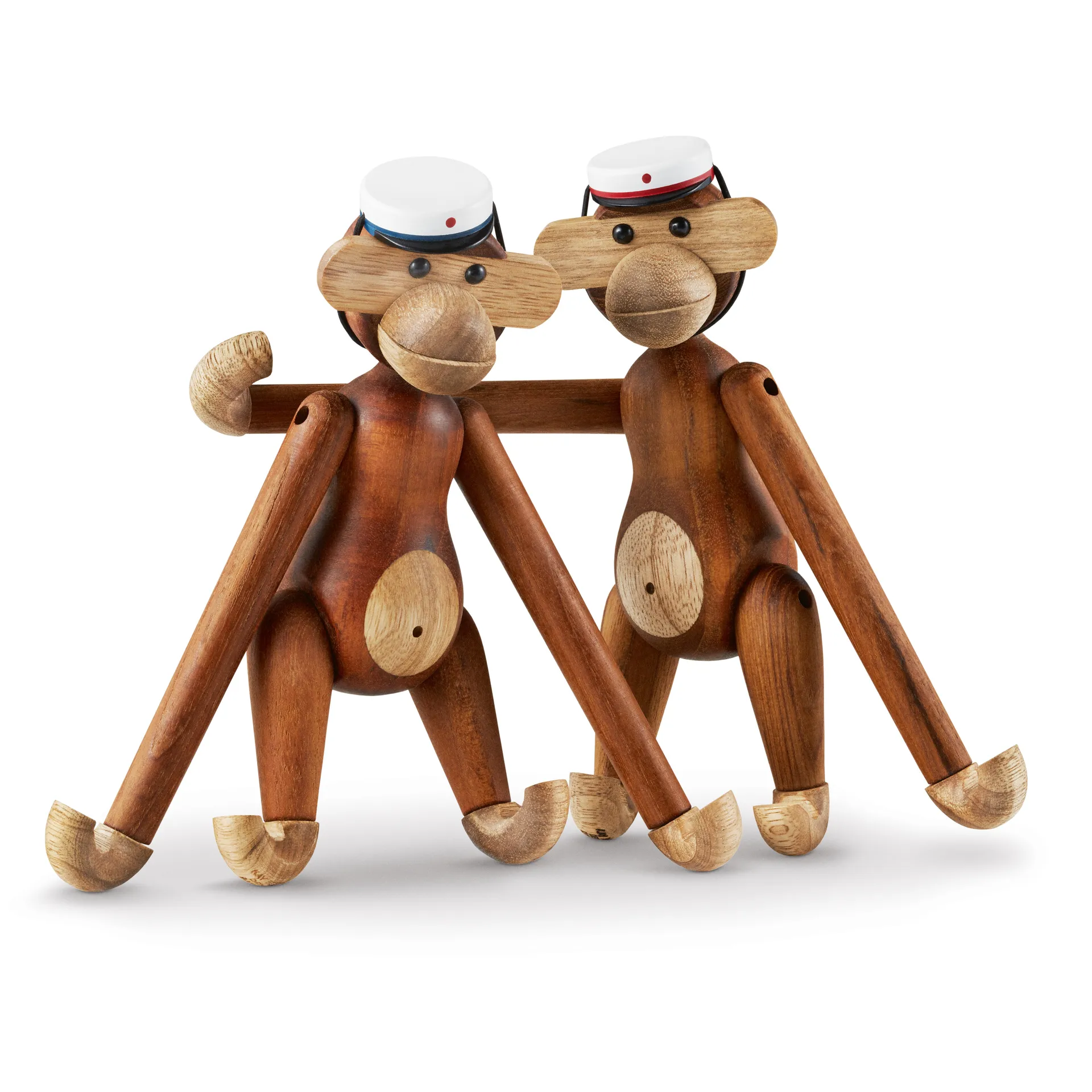 Kay Bojesen Kappe für den kleinen Affen, Weiß-rot Kay Bojesen Denmark