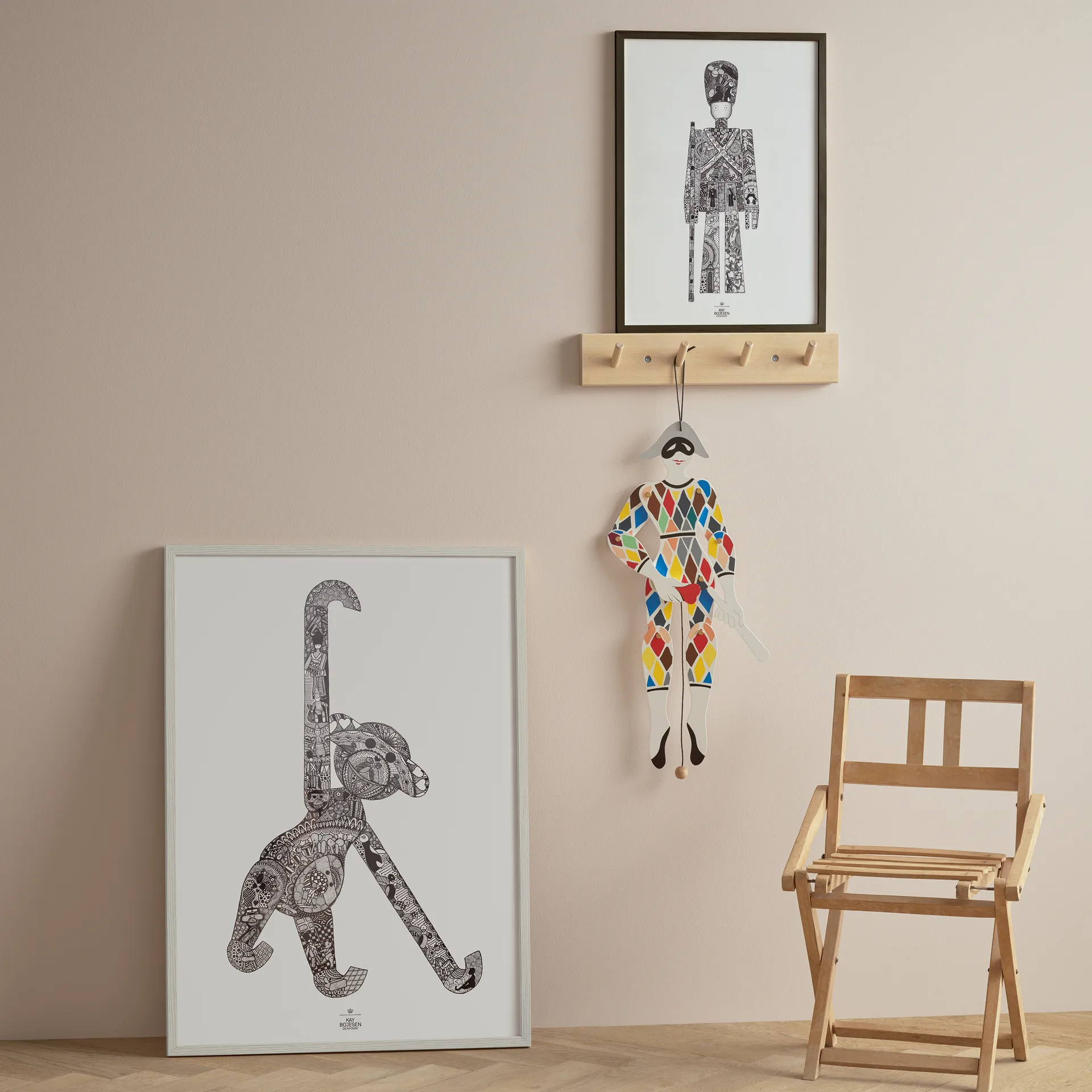 Kay Bojesen Poster Affe, 50 x 70cm Kay Bojesen Denmark