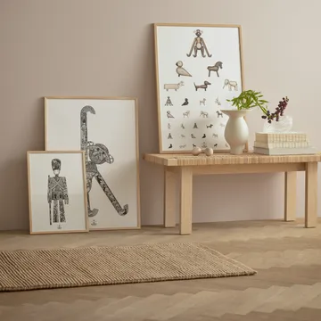 Kay Bojesen Poster Tier - 50 x 70cm - Kay Bojesen Denmark