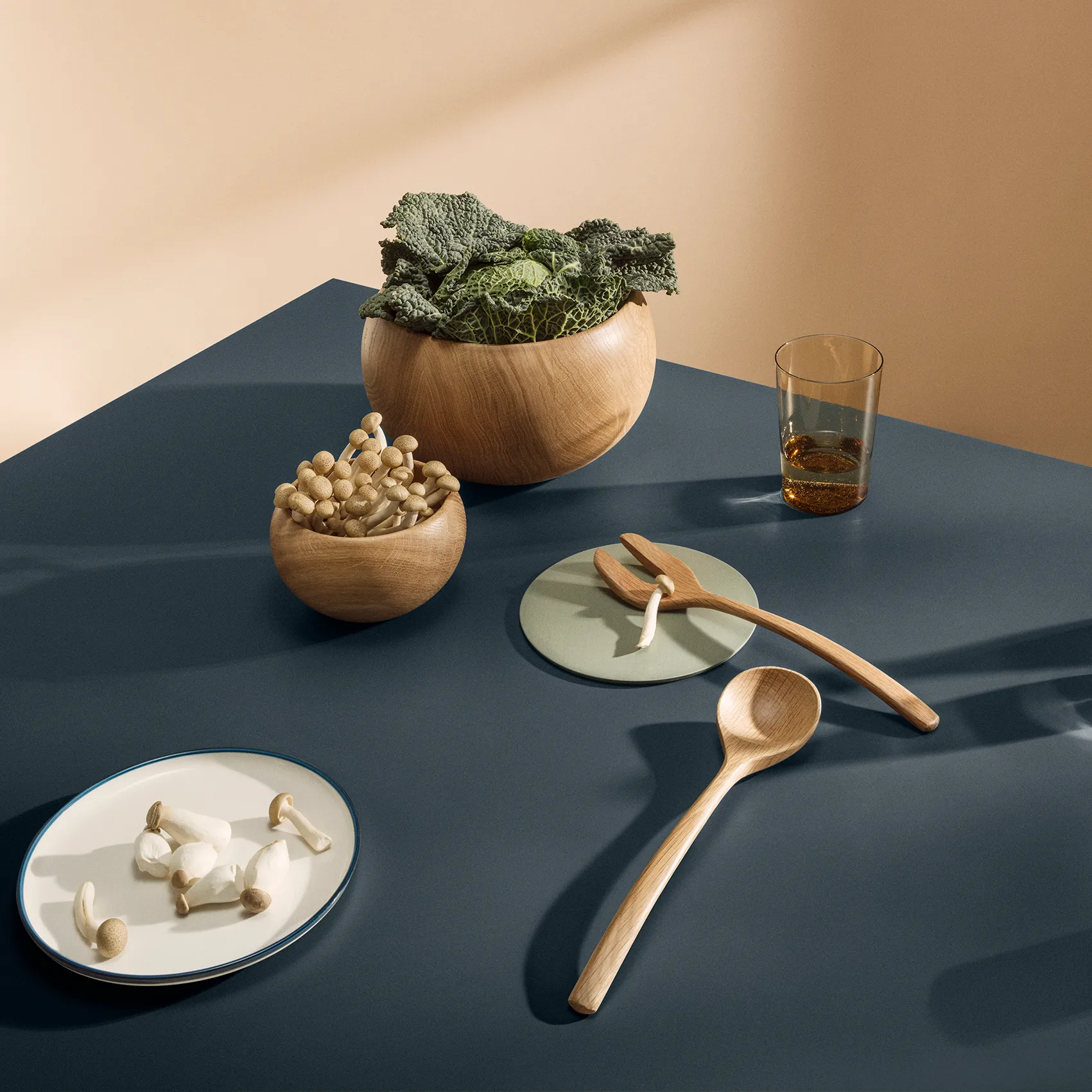 Kay Bojesen Schale Menageri Ø14cm, Eiche Kay Bojesen Denmark