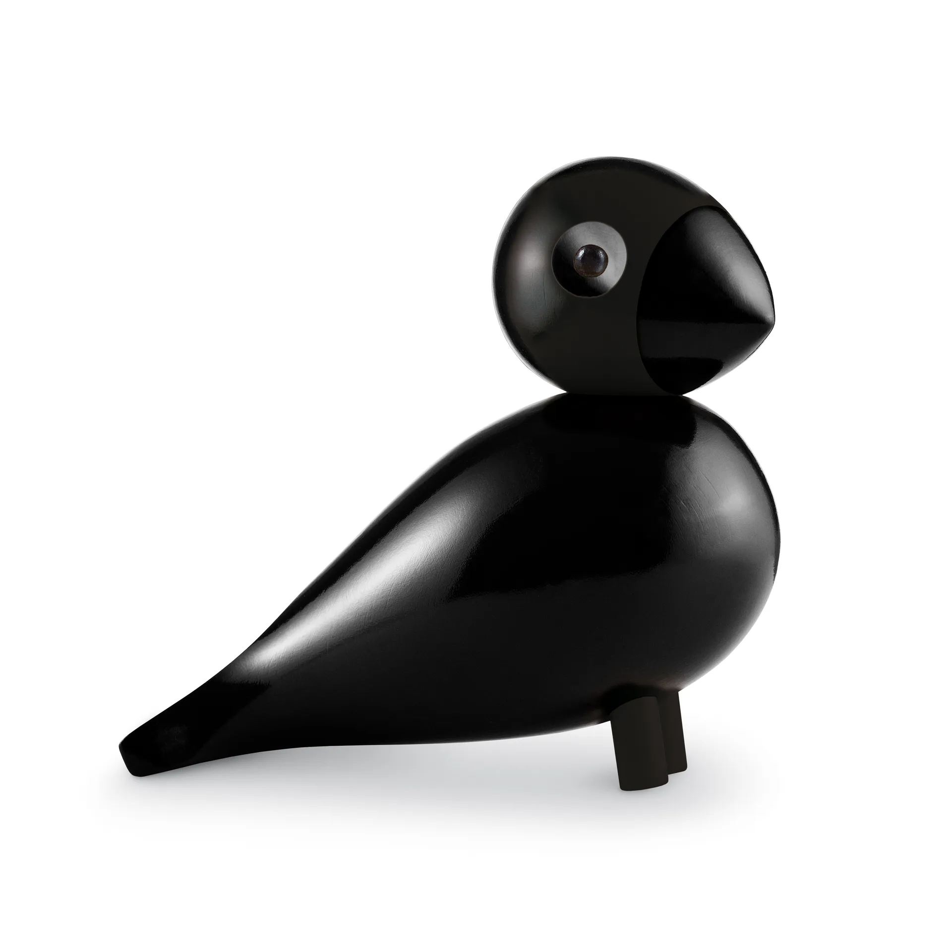 Kay Bojesen Singvogel Rabe groß, Schwarz Kay Bojesen Denmark