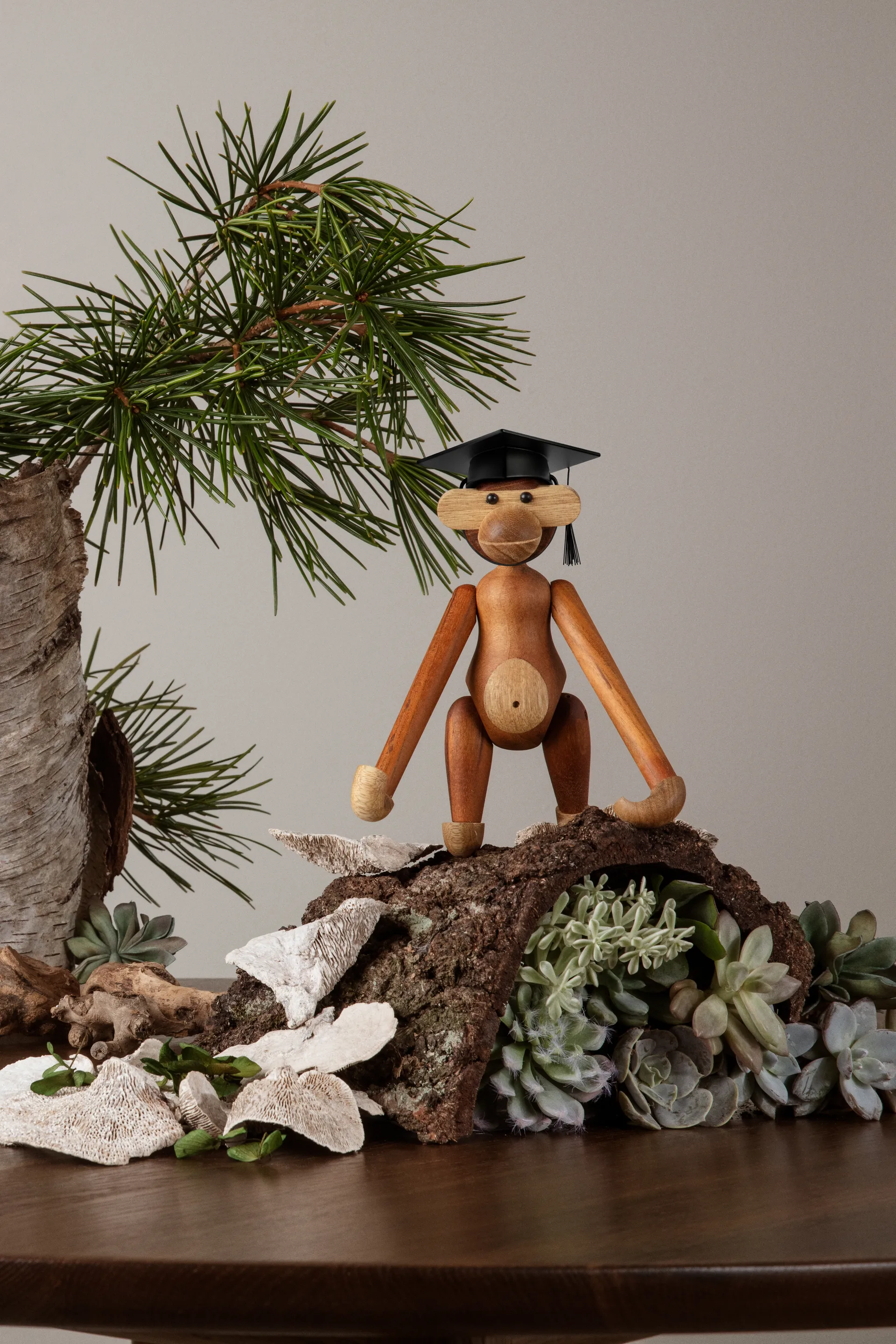 Kay Bojesen Studentenmütze für Affe klein, Schwarz Kay Bojesen Denmark