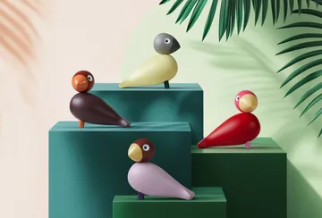 Kay Bojesen Year Bird 2025 Bella - Creme-grau - Kay Bojesen Denmark