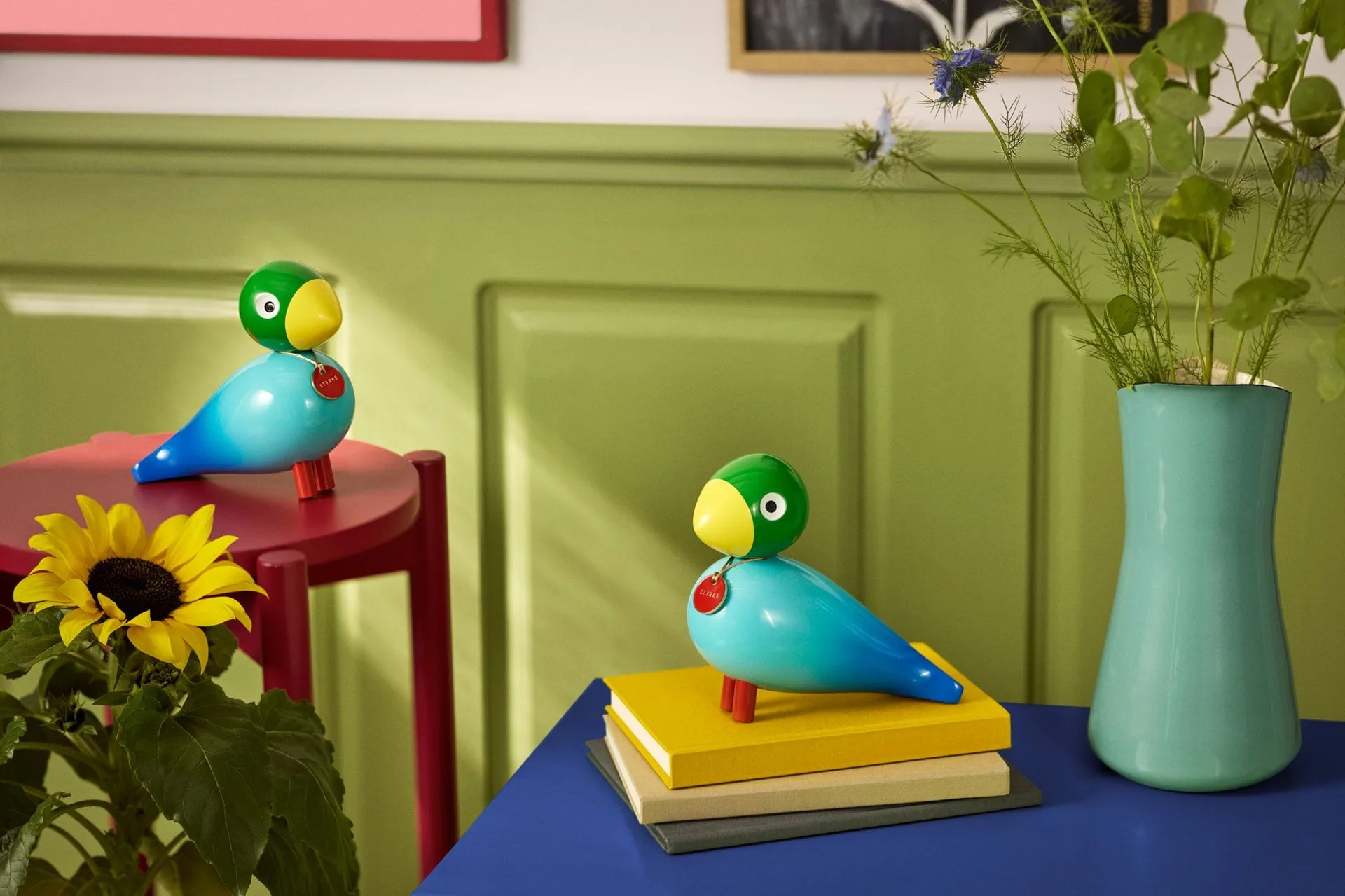 Story bird, Blau Kay Bojesen Denmark