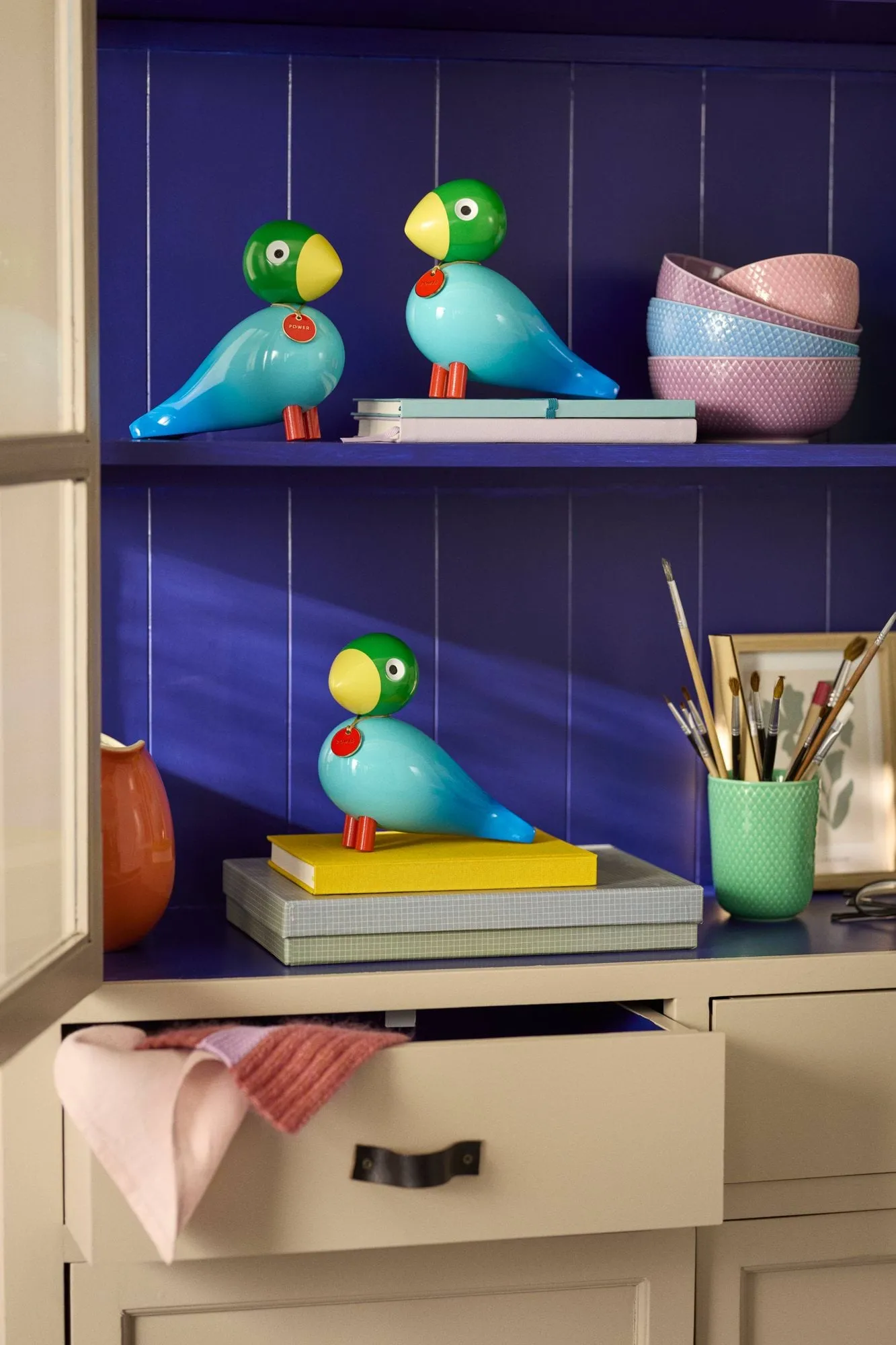 Story bird, Blau Kay Bojesen Denmark