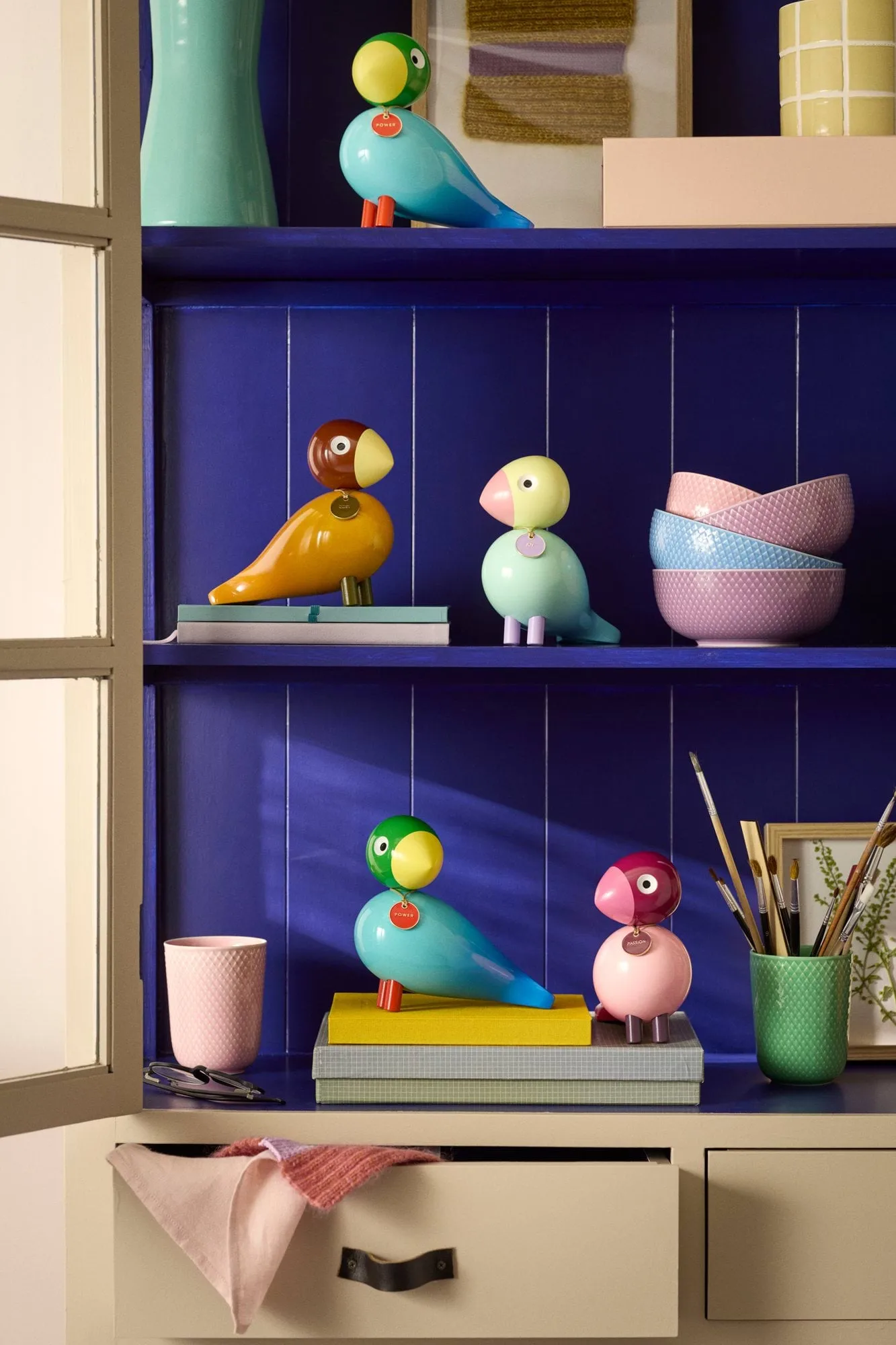 Story bird, Blau Kay Bojesen Denmark