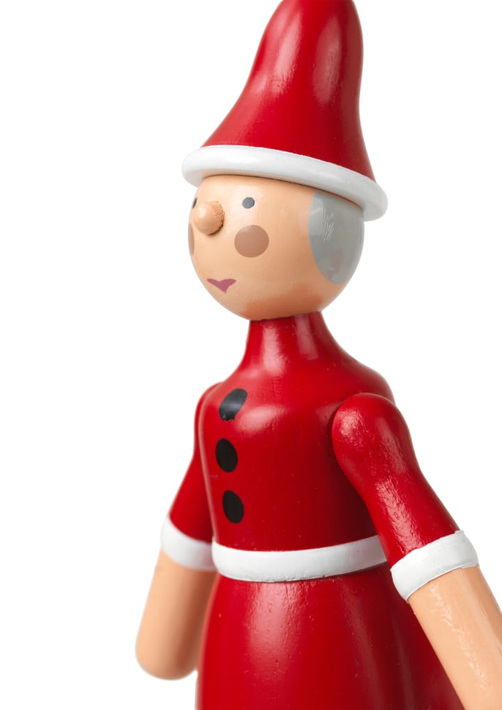 Weihnachtsmann und Weihnachtsfrau 10 cm, Rot Kay Bojesen Denmark