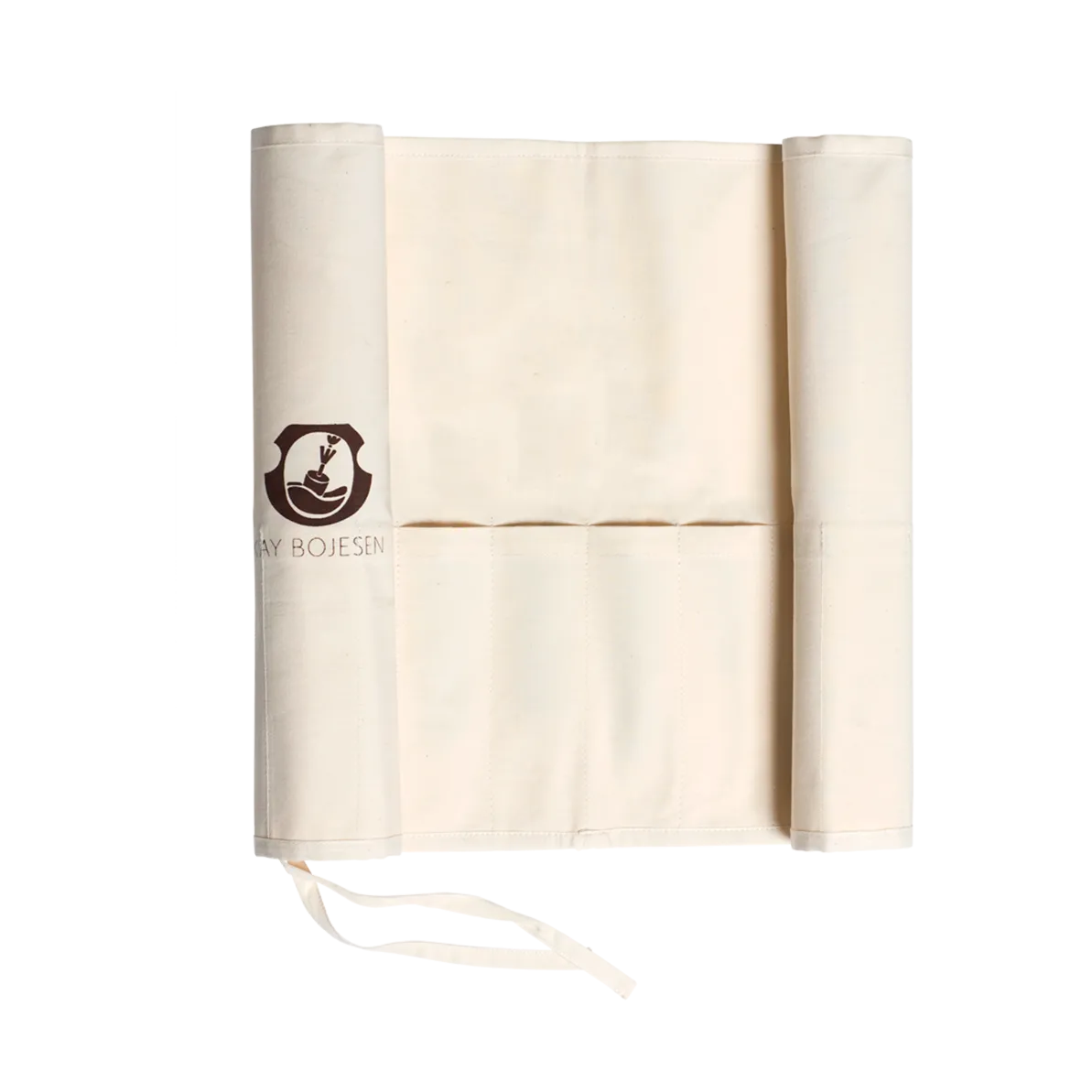 Grand Prix Besteckrolle 16 Fächer, White canvas Kay Bojesen