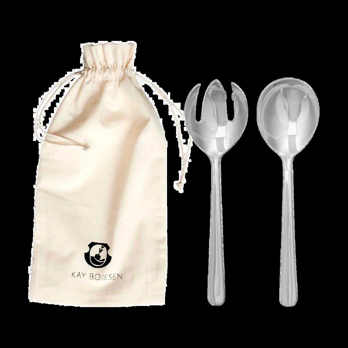 Kay Bojesen Grand Prix Salatbesteck 23,5cm 2-teilig Polished steel