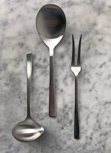 Grand Prix Servierset 3 Teile - Polished steel - Kay Bojesen