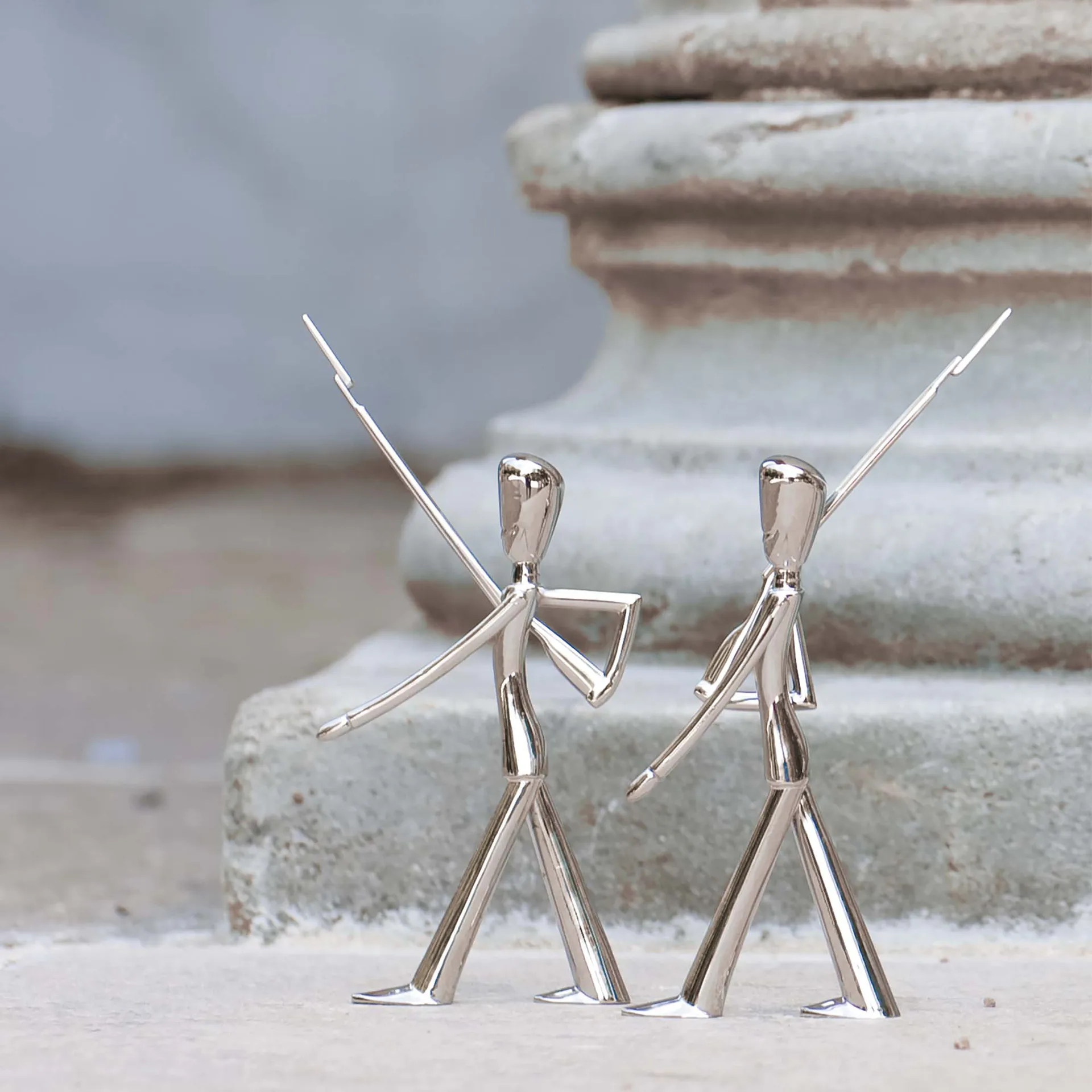 Royal Guard Figur 16cm, Polished steel Kay Bojesen