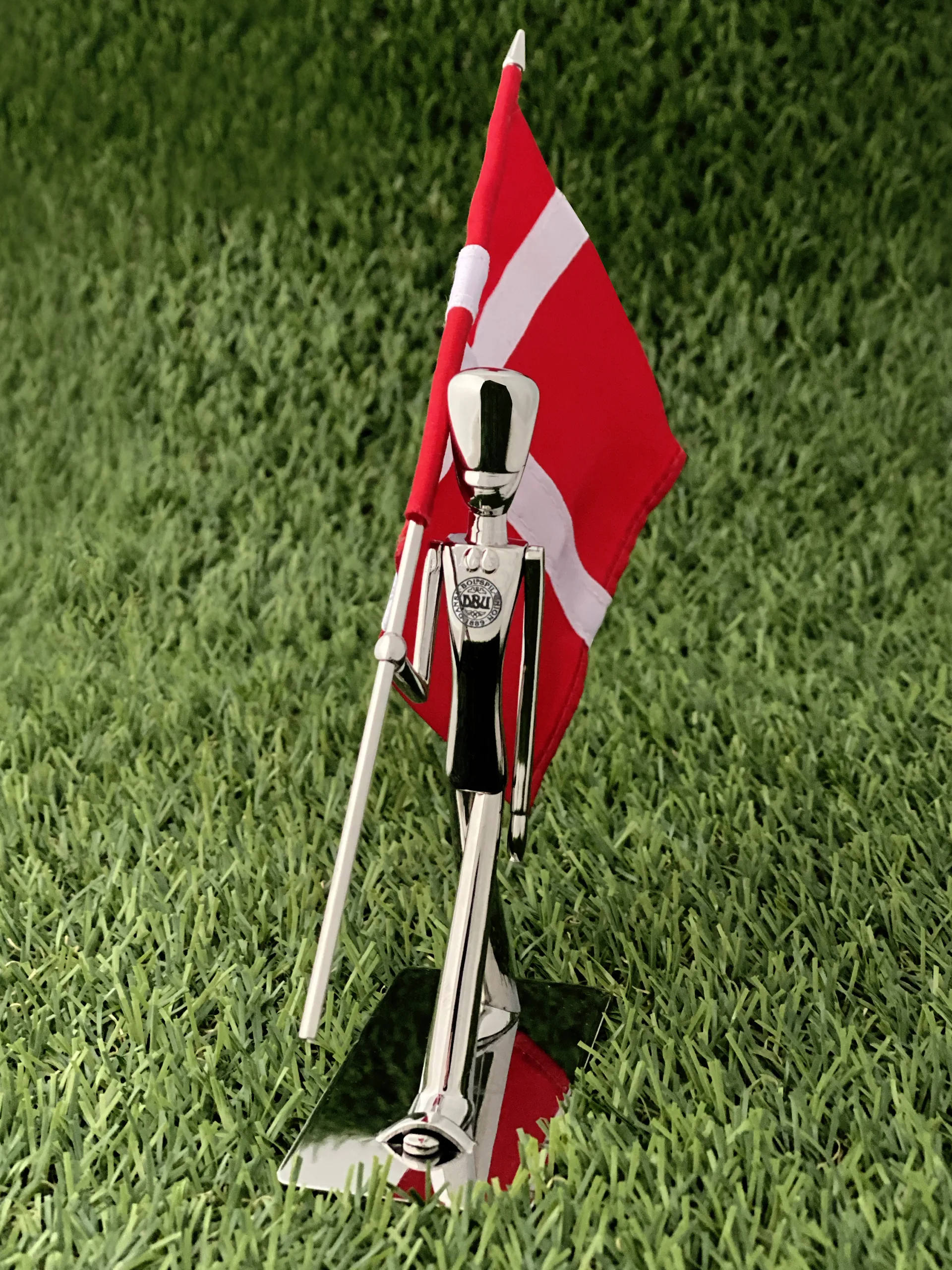 Royal Guard x DBU Figur 18cm, Polished steel Kay Bojesen