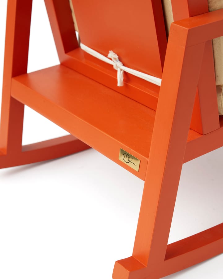 Carl Larsson Schaukelstuhl - Orange-natur - Kid's Concept