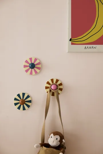 Cirkus Haken 3-teilig - Multi, Ø10×4,4 cm - Kid's Concept