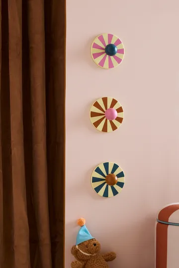 Cirkus Haken 3-teilig - Multi, Ø10×4,4 cm - Kid's Concept