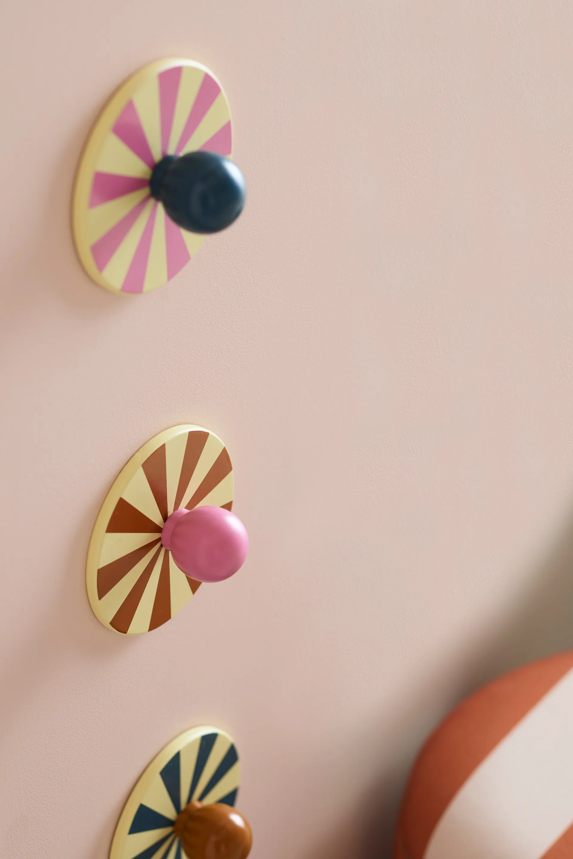 Cirkus Haken 3-teilig, Multi, Ø10×4,4 cm Kid's Concept