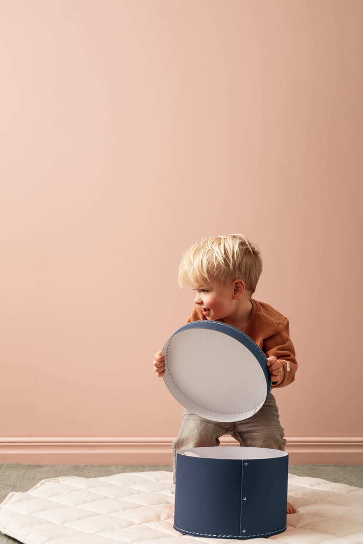 Kid's Base Aufbewahrungsdose rund 2-teilig, Dunkelblau Kid's Concept
