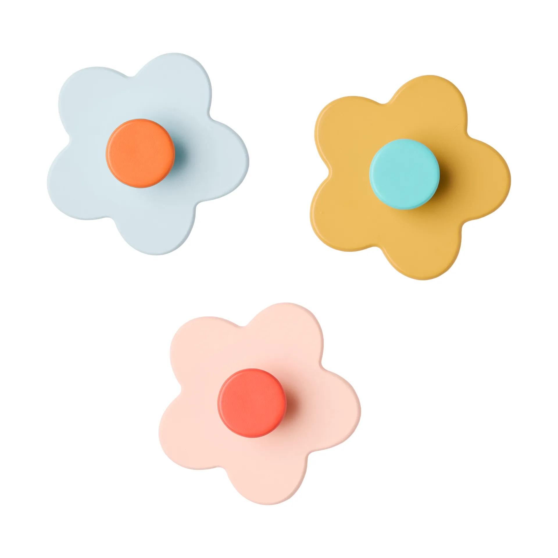 Kid's Base Blumenhaken 3-teilig, Multi Kid's Concept