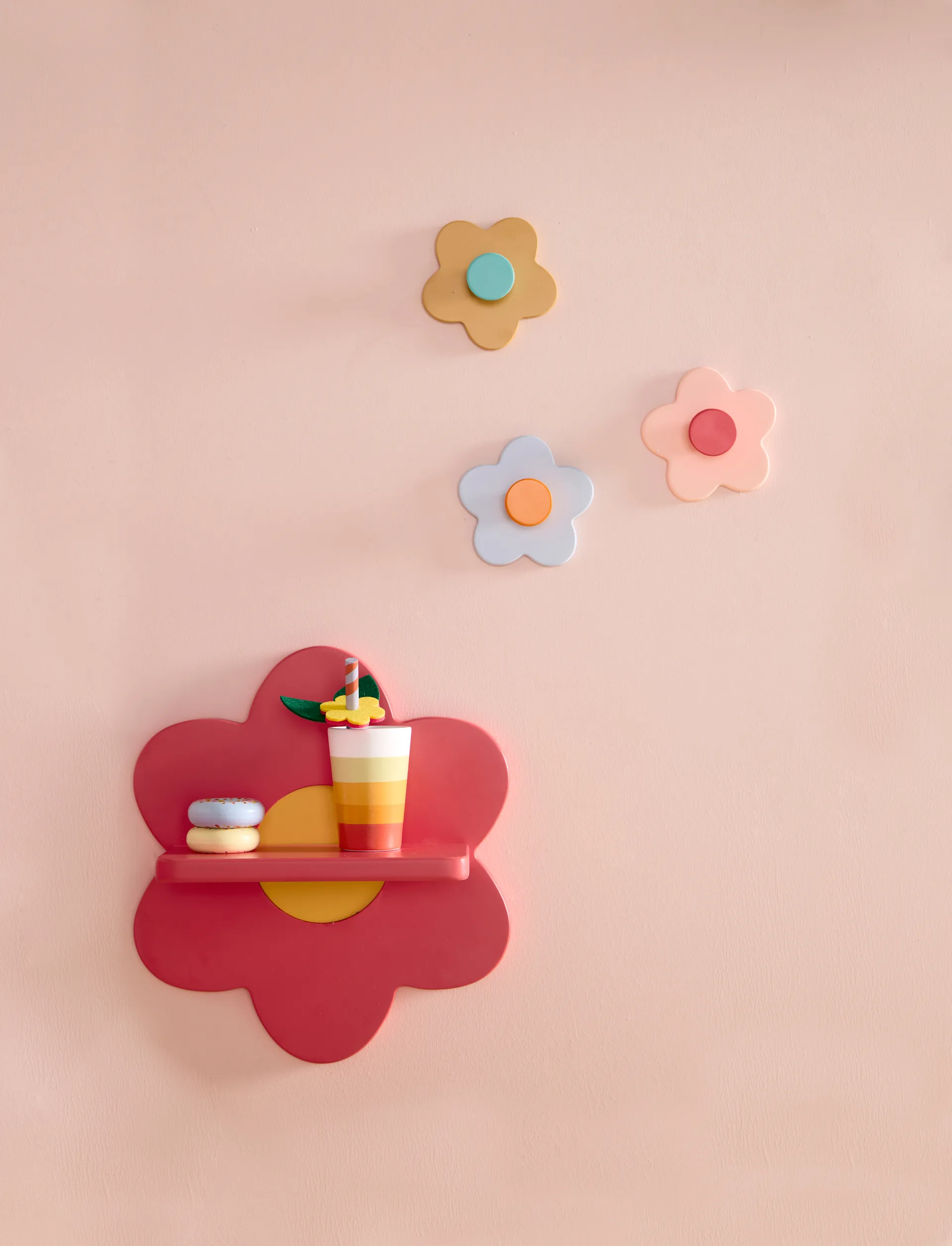Kid's Base Blumenhaken 3-teilig, Multi Kid's Concept