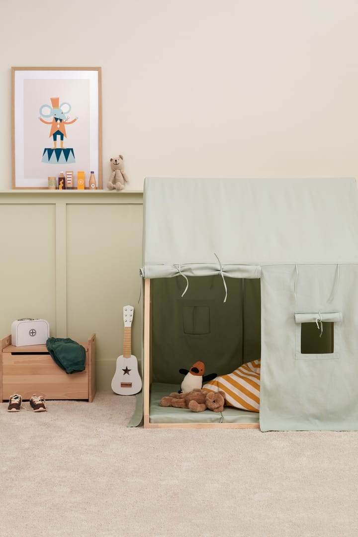 Kid's Base faltbarer Spielteppich, Hellgrün Kid's Concept