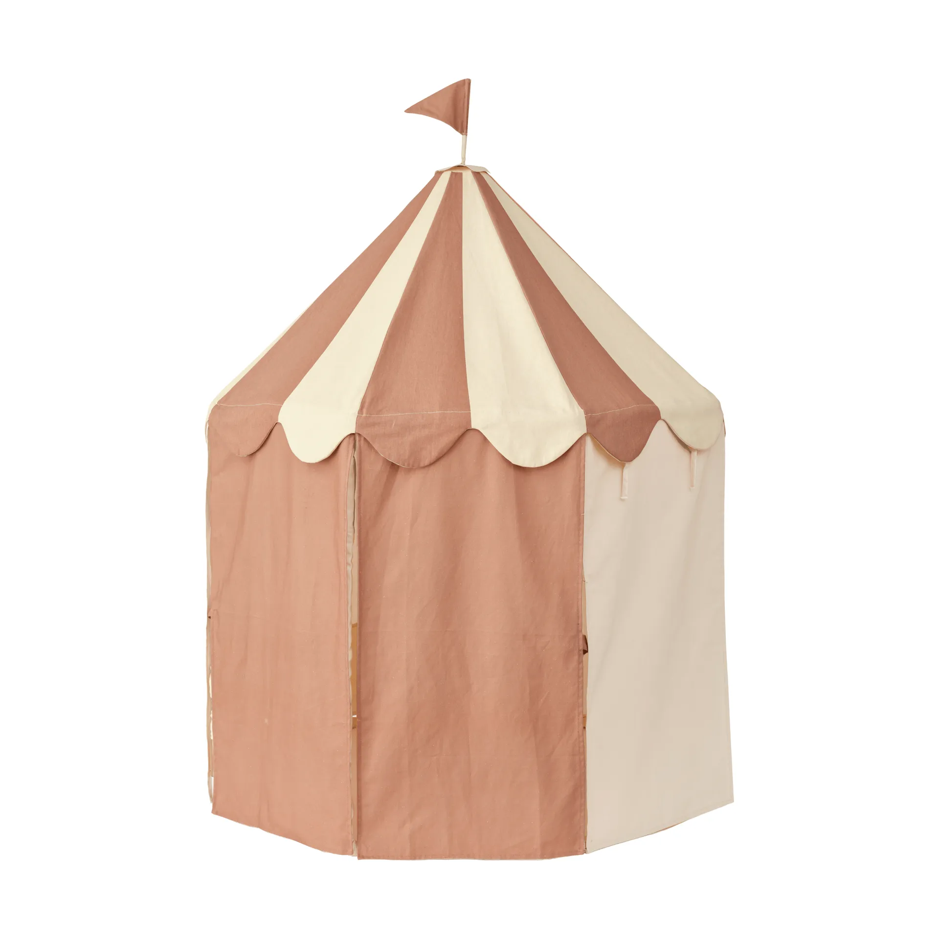 Kid's Base Pavillon-Zelt, Streifen Braun Kid's Concept