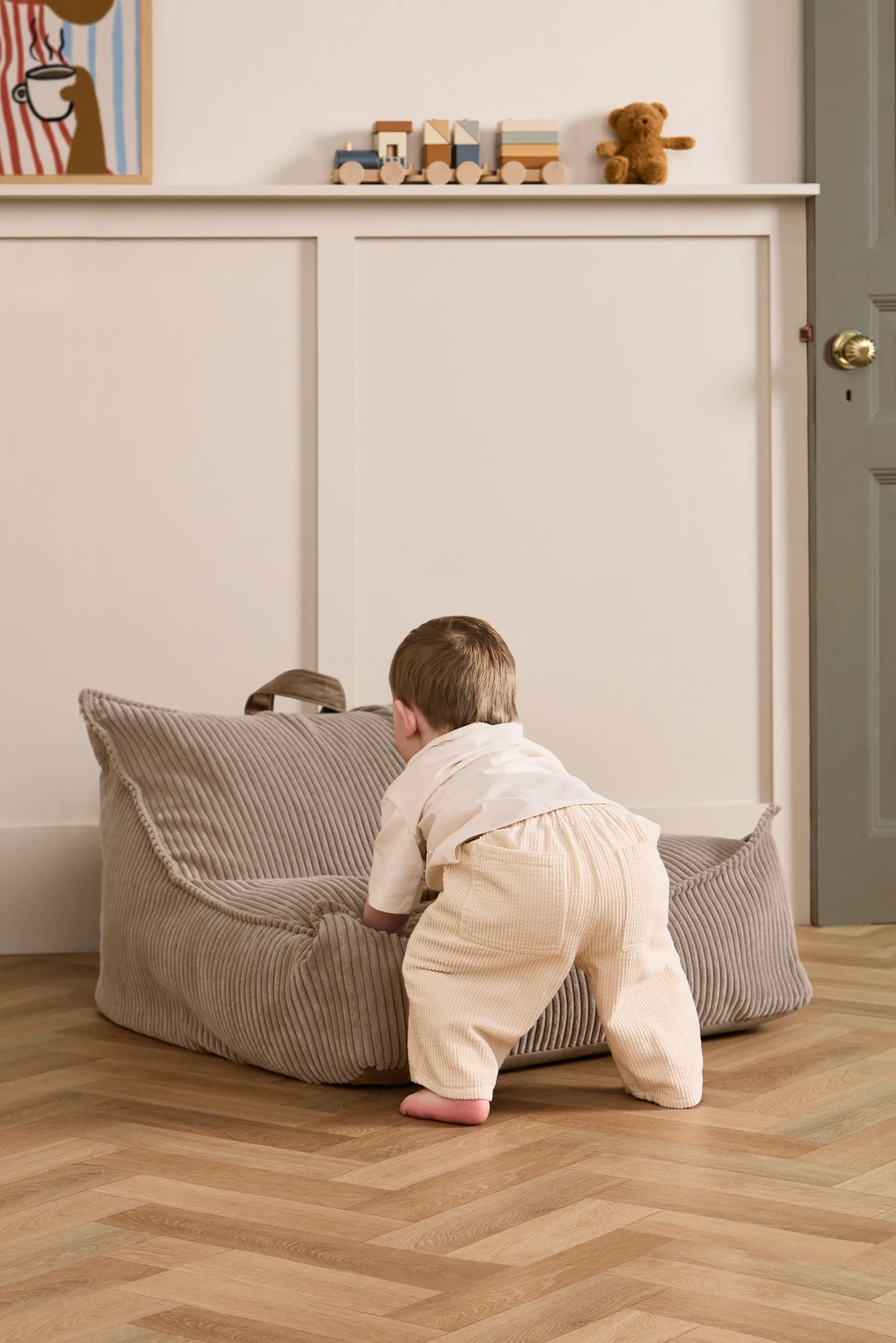 Kid's Base Sitzsack, Braun Kid's Concept