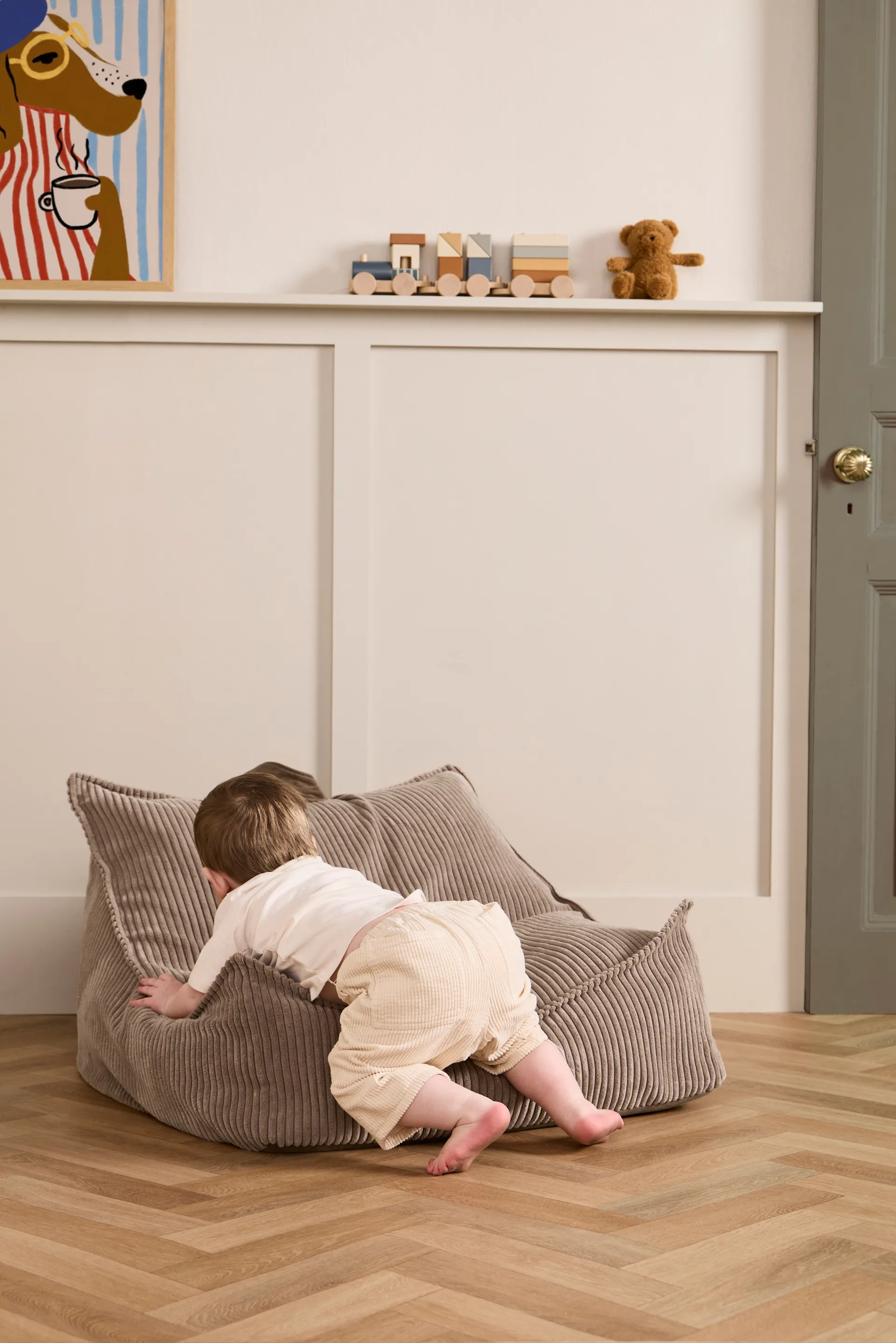 Kid's Base Sitzsack, Braun Kid's Concept