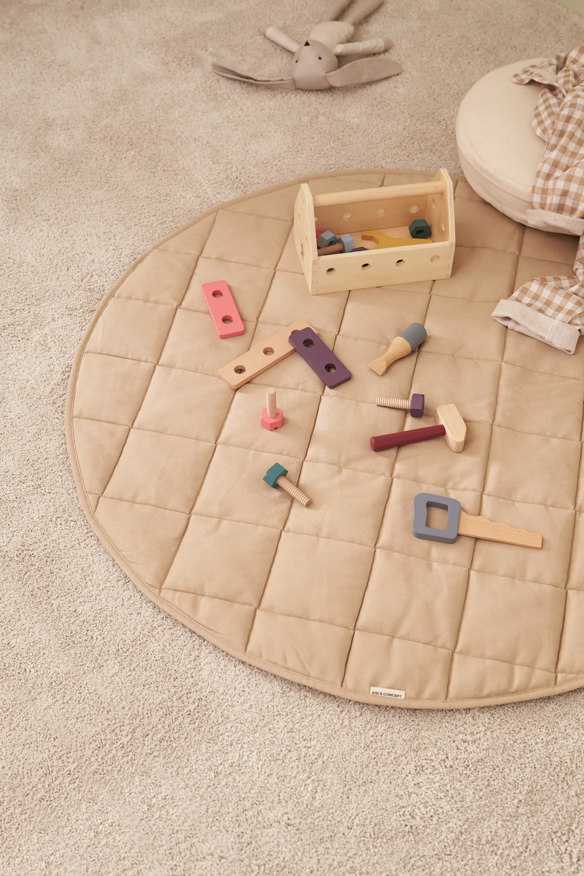 Kid's Base Spielteppich, Beige Kid's Concept