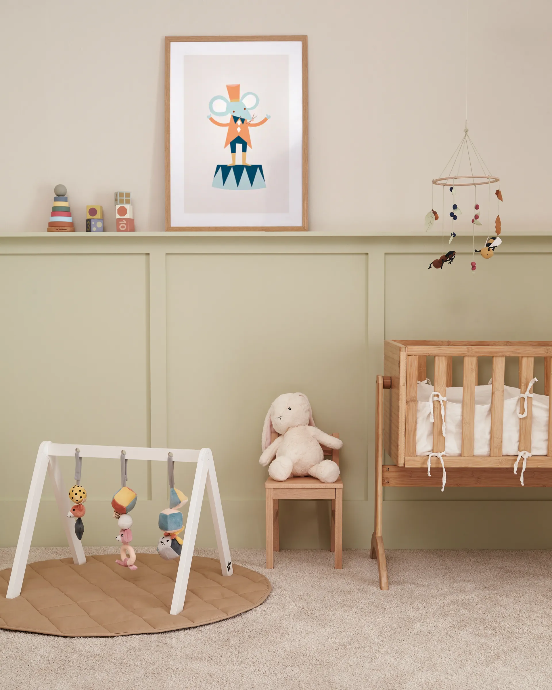 Kid's Base Spielteppich, Beige Kid's Concept