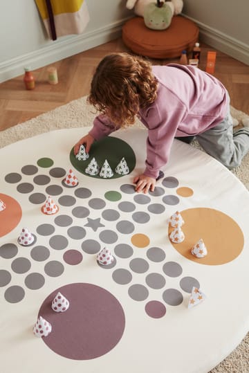 Kid's Base Spielteppich Fiasko Ø110cm - Weiß - Kid's Concept